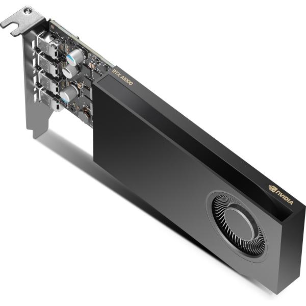 HP VGA NVIDIA RTX A1000 8GB GDDR6,  4x miniDisplayPort 1.4,  PCIe 16x0