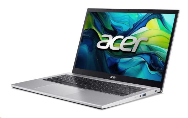 Acer Aspire Go 15/ AG15-42P-R56P/ R5-5625U/ 15, 6"/ FHD/ 8GB/ 512GB SSD/ RX Vega 7/ W11H/ Silver/ 2R5