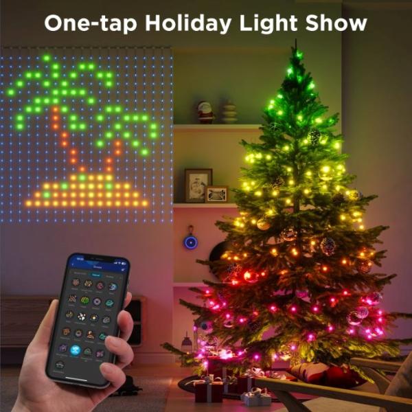 Govee Netflix RGBIC Curtain Light 400 LED - 1, 5 x 1, 5m3