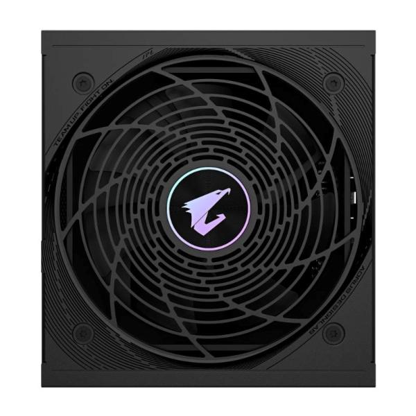 GIGABYTE zdroj AE850PM PG5,  850W,  80+ Platinum,  120mm fan,  černá2