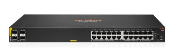 HPE Aruba Networking CX 6100 24G Class4 PoE 4SFP+ 370W Switch JL677A
