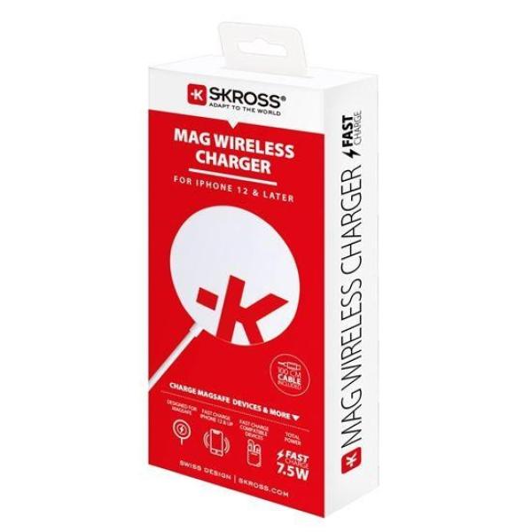 SKROSS bezdrátový nabíjecí adaptér Magsafe Wireless Charger2
