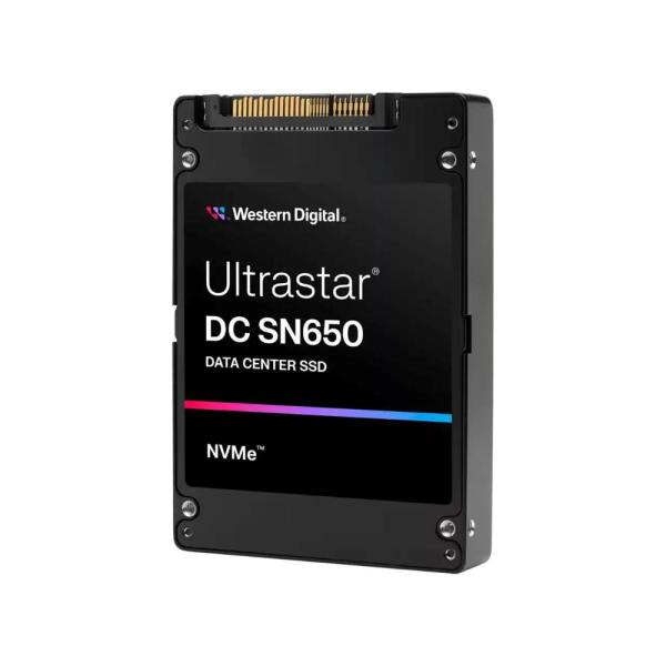 WD SSD 15.36TB Ultrastar DC SN650, PCIe Gen4, (R:6600, W:2800MB s), RI-1DW D BICS5 SE2