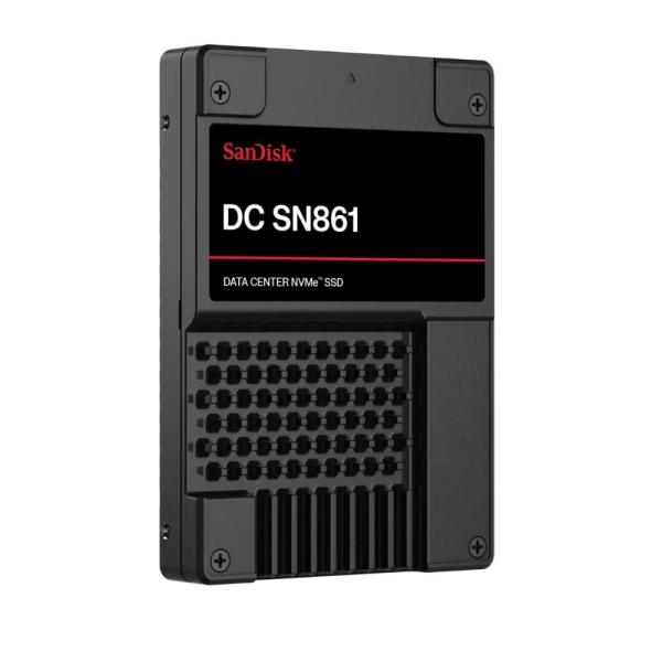 WD SSD 1.92TB DC SN861, PCIe Gen5, (R:13700, W:3600MB s), RI-1DW D BICS6 ISE