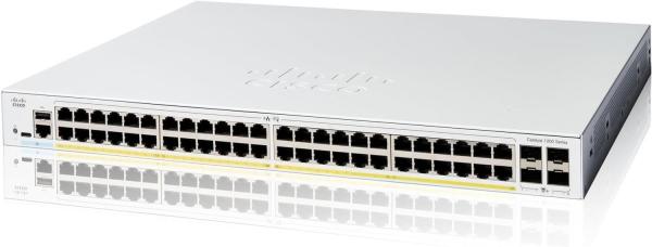Cisco Catalyst switch C1200-48P-4X (48xGbE, 4xSFP+, 48xPoE+, 375W) - REFRESH