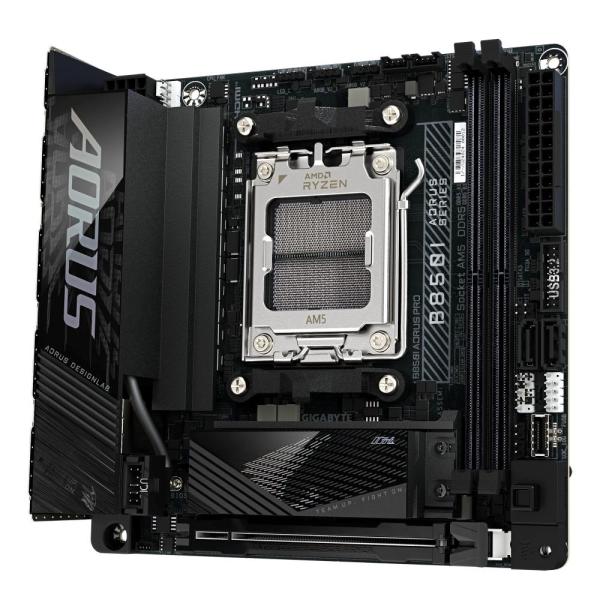 GIGABYTE MB Sc AM5 B850I AORUS PRO,  AMD B850,  2xDDR5,  1xHDMI,  WiFi,  Mini-ITX3