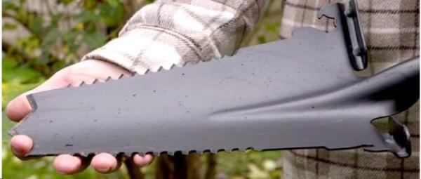 BAZAR - Hammersmith Rayzer Shovel rýč, rýč se špičatou čepelí, pilovité strany, 114cm1