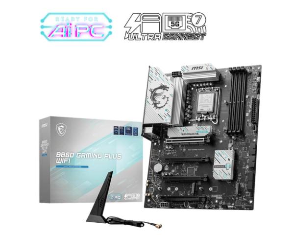 MSI B860 GAMING PLUS WIFI/ LGA 1851/ ATX