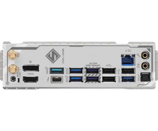 ASRock MB Sc LGA1851 B860 Steel Legend WiFi,  Intel B860,  4xDDR5,  1xThunderbolt,  1xDP,  1xHDMI,  WiFi,  ATX4