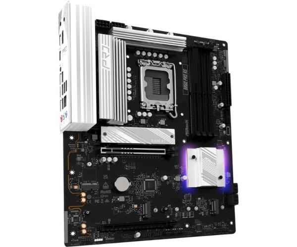 ASRock MB Sc LGA1851 B860 PRO RS,  Intel B860,  4xDDR5,  1xDP,  1xHDMI,  ATX2
