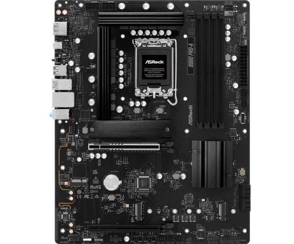 ASRock MB Sc LGA1851 B860 Pro-A,  Intel B860,  4xDDR5,  1xDP,  1xHDMI,  ATX1