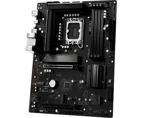 ASRock MB Sc LGA1851 B860 Pro-A,  Intel B860,  4xDDR5,  1xDP,  1xHDMI,  ATX2