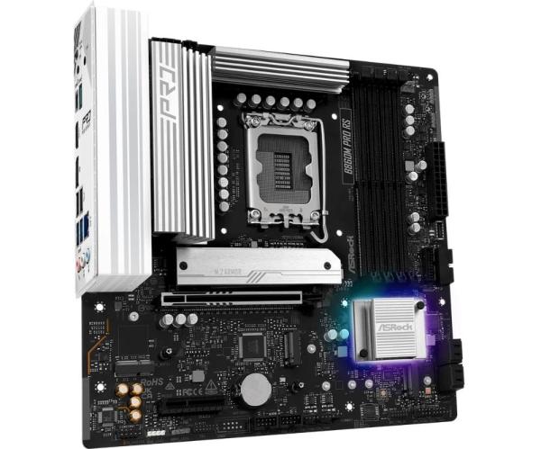ASRock MB Sc LGA1851 B860M Pro RS,  Intel B860,  4xDDR5,  1xDP,  1xHDMI,  mATX2