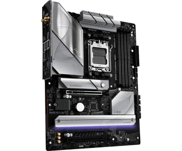 ASRock MB Sc AM5 B850 LiveMixer WiFi,  AMD B850,  4xDDR5,  1xDP,  1xHDMI,  WiFi,  ATX2