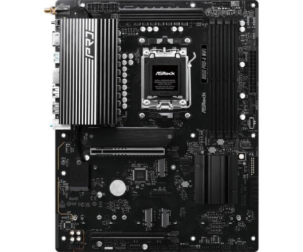 ASRock MB Sc AM5 B850 Pro-A WiFi,  AMD B850,  4xDDR5,  1xUSB-C,  1xHDMI,  WiFi,  ATX2