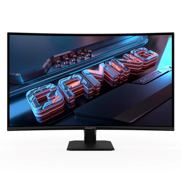 GIGABYTE LCD - 32" Gaming monitor GS32QCA,  Prohnutý VA 1500R,  2560x1440 QHD,  180Hz,  3500:1,  250cd/ m2,  1ms,  2xHDMI,  1xDP8