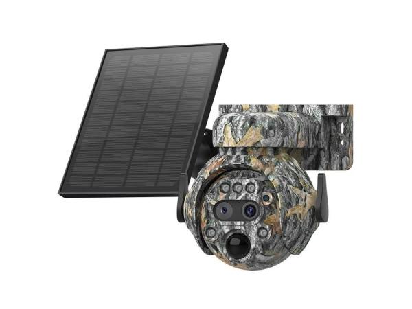 Viking solární outdoorová HD kamera HDs04 4G,  šedá