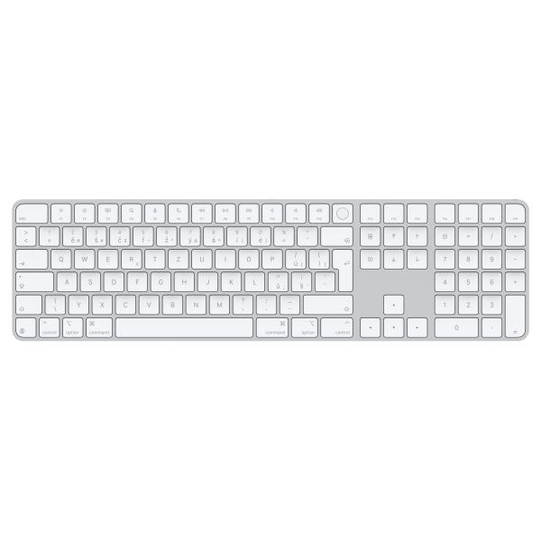 Apple Magic Keyboard Numeric Touch ID/ Bezdrôtová Bluetooth/ CZ layout/ Biela