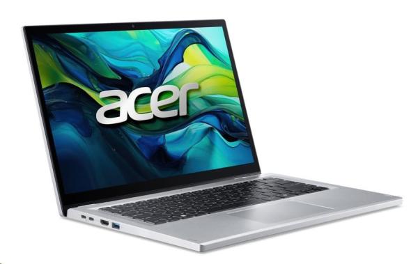 ACER NTB Aspire Go Spin 14 (AGSP14-31PT-C2S7), N150, 14"WUXGA, 8GB, 512GB SSD, Intel Graphics, W11H, Silver1