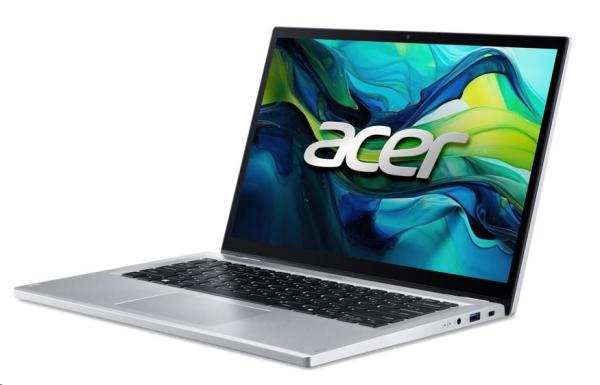 ACER NTB Aspire Go Spin 14 (AGSP14-31PT-C2S7), N150, 14"WUXGA, 8GB, 512GB SSD, Intel Graphics, W11H, Silver2