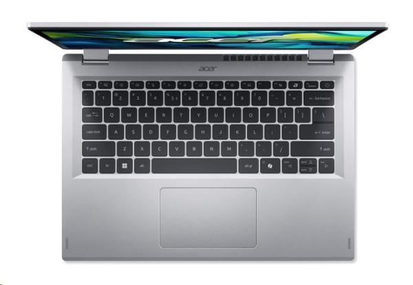 ACER NTB Aspire Go Spin 14 (AGSP14-31PT-C2S7), N150, 14"WUXGA, 8GB, 512GB SSD, Intel Graphics, W11H, Silver3