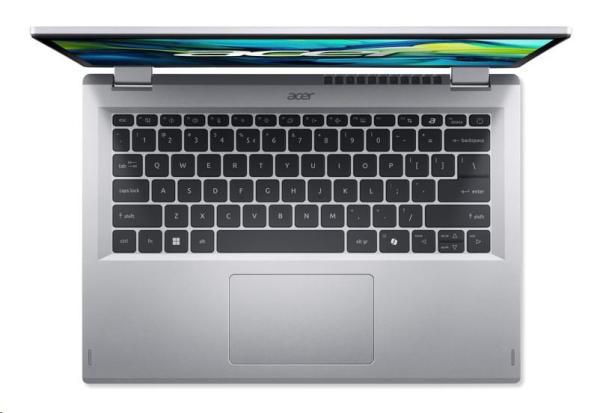 ACER NTB Aspire Go Spin 14 (AGSP14-31PT-33QY),iCore 3 N355,14"WUXGA,16GB,512GB SSD,Intel Graphics,W11H,Silver3