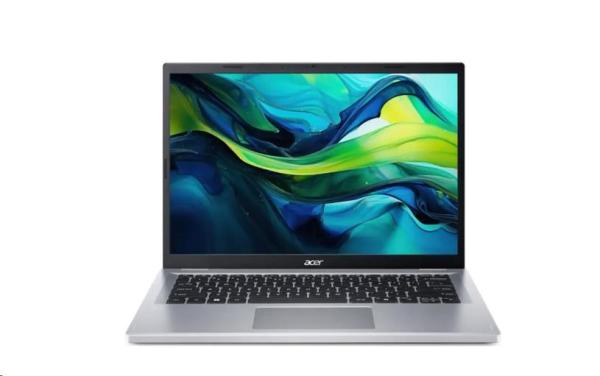 Acer Aspire Go 14/ AG14-32P-35D5/ 3-N355/ 14"/ WUXGA/ 8GB/ 512GB SSD/ UHD/ W11H/ Silver/ 2R