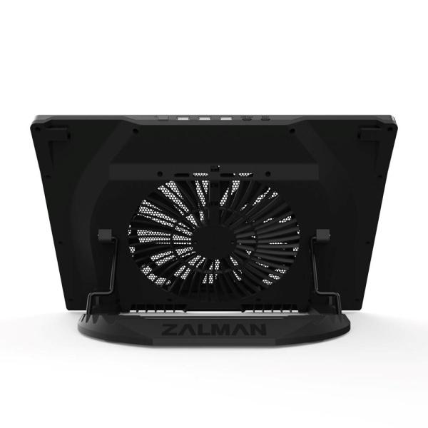 ZALMAN Stojan na notebook ZM-NS3000, až 17", 3xUSB, 1xUSB-C, Naklápěcí, černá2