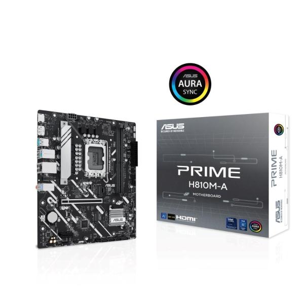 ASUS MB Sc LGA1851 PRIME H810M-A-CSM,  2xDDR5,  1xDP,  1xHDMI,  mATX