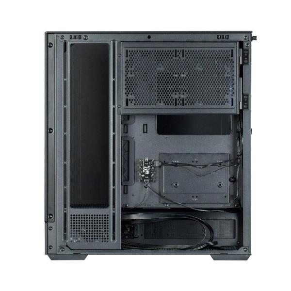 ZALMAN case P40 Prism, Mid Tower, ATX, 2xUSB 3.0, 1xUSB-C, 1x 120mm ARGB Fan, černá5