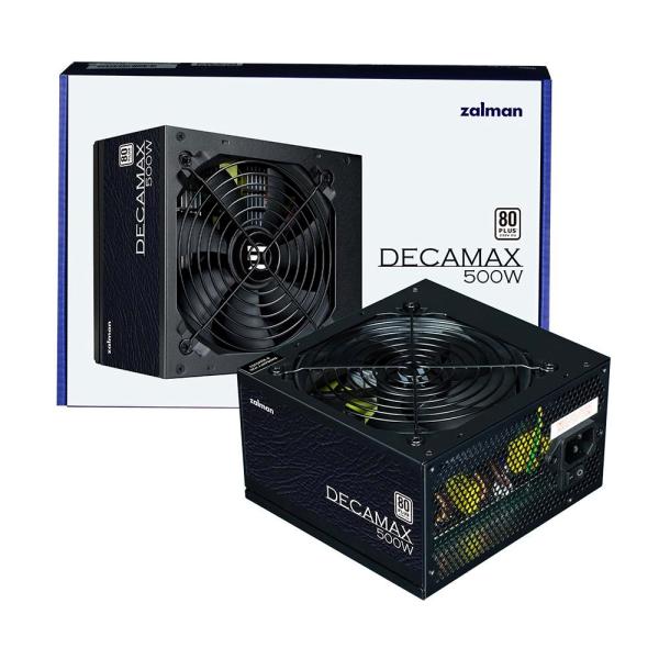 ZALMAN zdroj Decamax,  500W,  120mm,  80Plus,  černá3