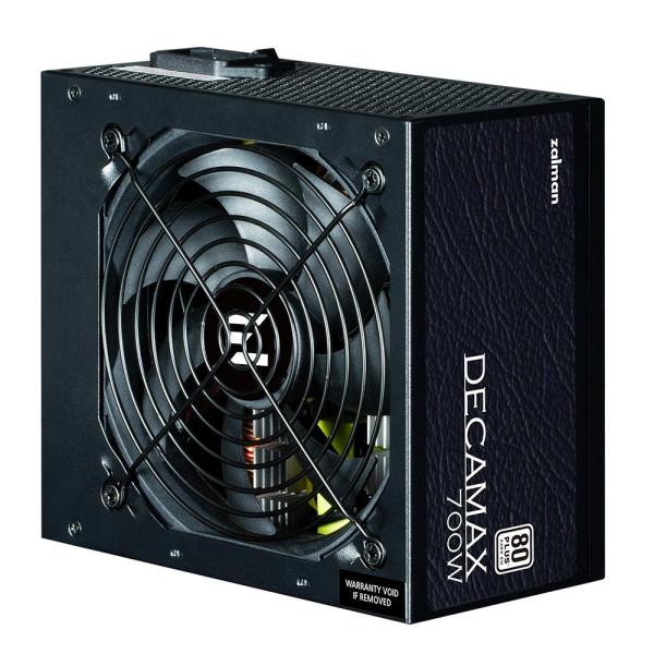 ZALMAN zdroj Decamax,  700W,  120mm,  80Plus,  černá2