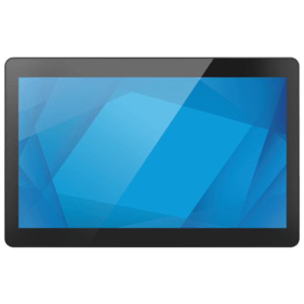 Elo I-Series 3.0, 15, 6", Projected Capacitive, Full HD, USB, USB-C, poweredUSB, RS232, BT, LAN, Wi-Fi, SSD, kit (RS232), black