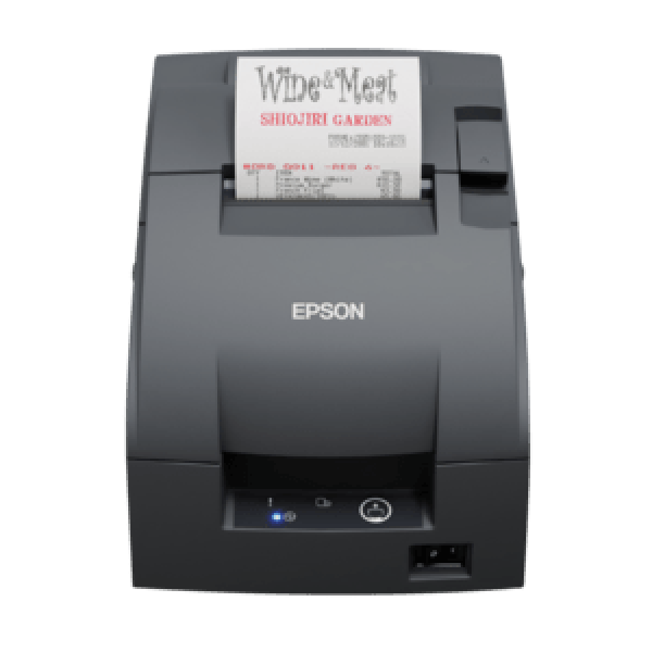 Epson TM-U220IIB,  cutter,  RS232,  dark grey
