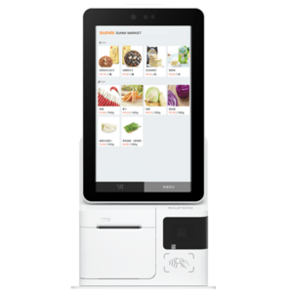SUNMI K2 MINI, 2D, 39.6 cm (15, 6&quot;&quot;), Full HD, USB, BT, Ethernet, Wi-Fi, NFC, Android