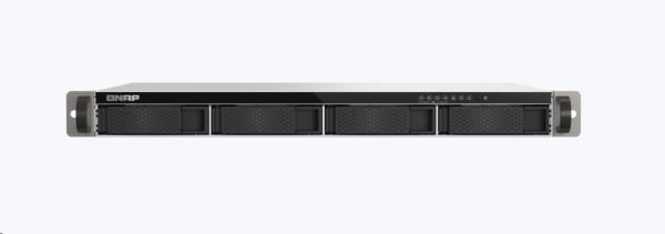 QNAP TS-433eU (4core 2, 0GHz, NPU / 4GB RAM / 4x SATA / 2x 2, 5GbE / 2x USB 3.2 / malá hĺbka)
