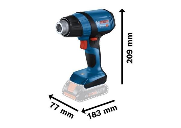 Bosch GHG 18V-50 akumulátorová horkovzdušná pistole1