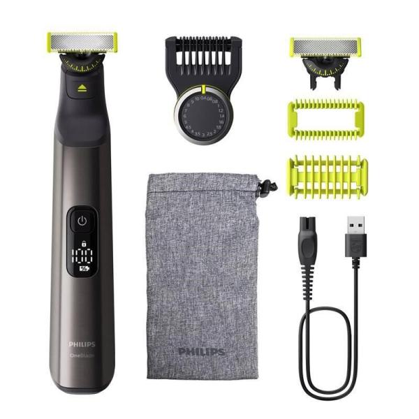 Philips OneBlade Pro 360 QP6552/ 15 zastřihovač,  na tvář a tělo,  voděodolný,  cestovní pouzdro