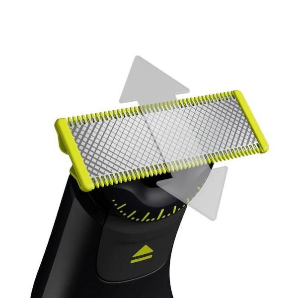 Philips OneBlade Pro 360 QP6552/ 15 zastřihovač,  na tvář a tělo,  voděodolný,  cestovní pouzdro2