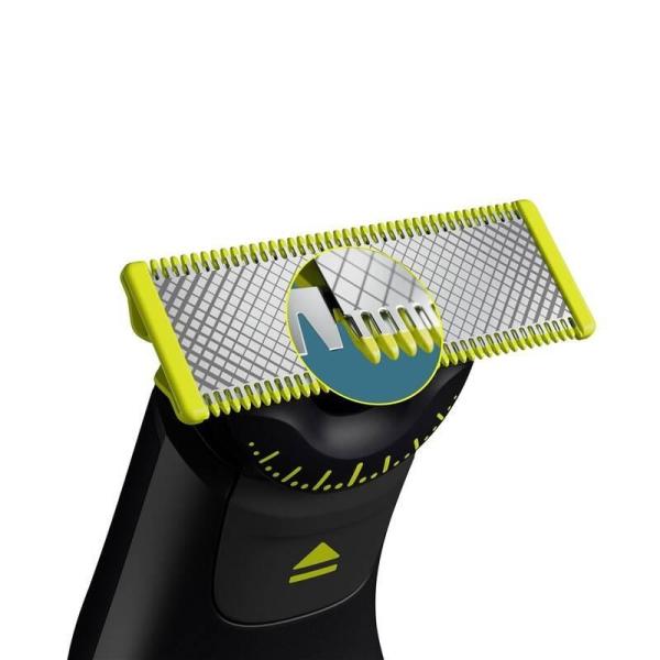 Philips OneBlade Pro 360 QP6552/ 15 zastřihovač,  na tvář a tělo,  voděodolný,  cestovní pouzdro3