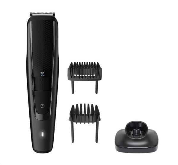 Philips Series 5000 BT5515/ 20 zastřihávač vousů,  lithium-iontová baterie,  nabíjecí stojánek