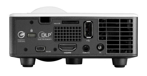 Optoma projektor ML1050STi  (DLP,  Laser,  WXGA 1280x800,  1xHDMI,  RS232,  repro 1x2W)4