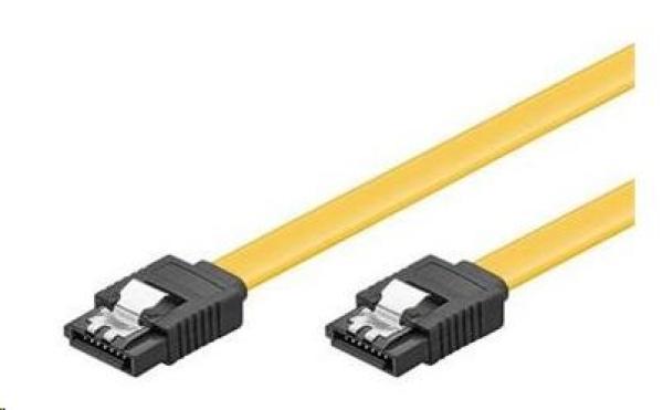 Kábel PREMIUMCORD SATA 3.0 údajov 30 cm,  kovové západky