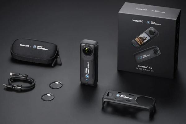 Insta360 X4 BMW limitovaná edice akční kamera, 8K  30 fps, 4K až 100 fps, 6osý gyroskop, 360° záběr, Active HDR9