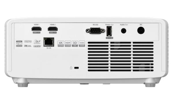 Optoma projektor GT2100HDR (DLP,  FULL 3D,  Laser,  FULL HD,  4200 ANSI,  2xHDMI,  RS232,  USB-A,  RJ45,  repro 1x15W)5