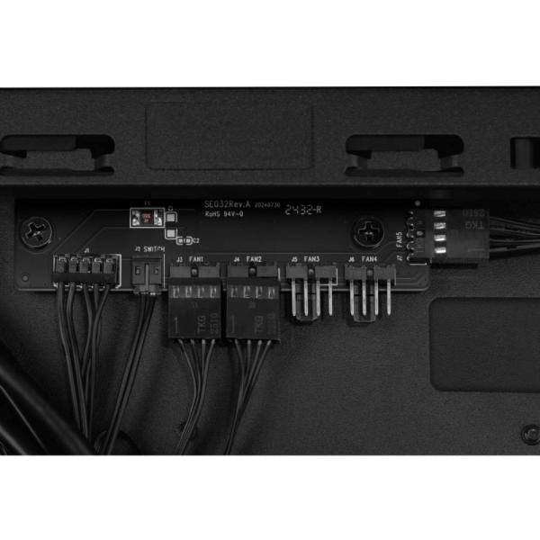 ASUS case PROART PA401 WOOD METAL,  Mid Tower,  ATX,  1xUSB-C Gen2x2,  2xUSB 3.0,  2x 160mm Fan,  1x 120mm Fan,  černá6