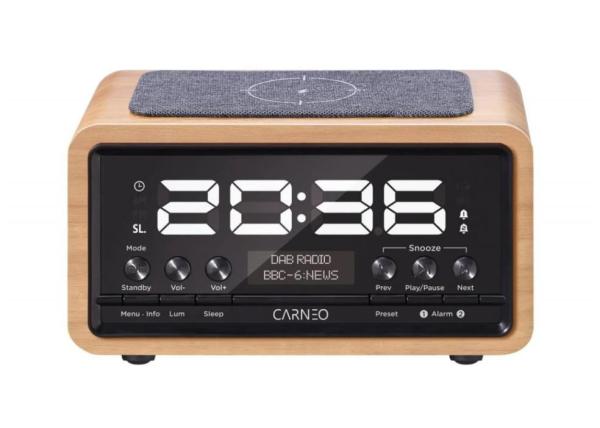 CARNEO W20D rádio DAB,  FM rádio,  wireless charging3
