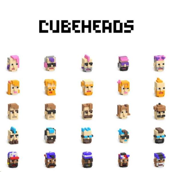 Pixio Voxart - Cubeheads - Redheads,  Smart Pixel1