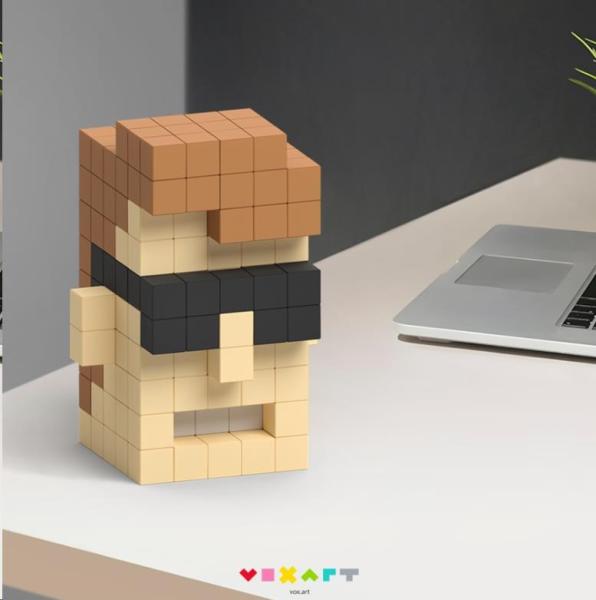 Pixio Voxart - Cubeheads - Redheads,  Smart Pixel7