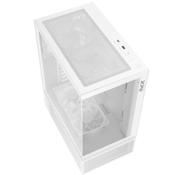 ADATA XPG case INVADER X MINI Mid-Tower,  bez zdroje,  5x 120mm Fan,  Bílá7